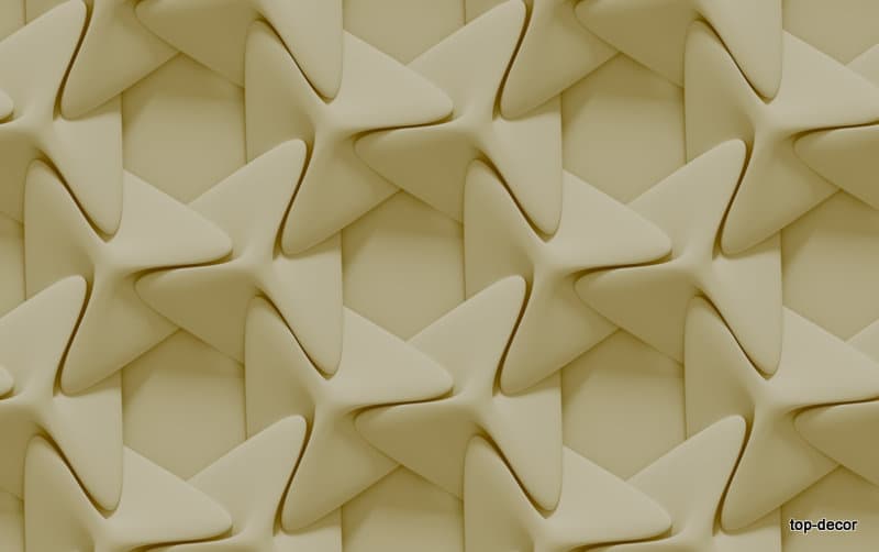 پوستر دیواری سه بعدی طرح مثلث سه بعدی
