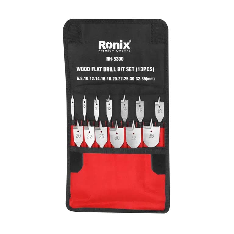 ست مته برگی 13 عددی رونیکس مدل RH-5300 — تصویر ۳