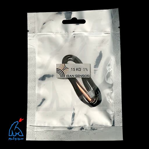 سنسور پایپ کولر گازی 15 کیلو اهم 1% — تصویر ۳