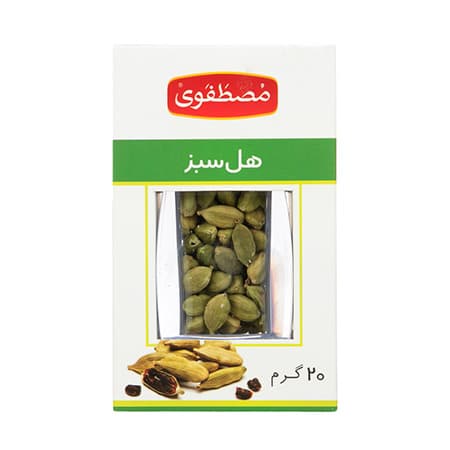 هل سبز مصطفوی وزن 20 گرم