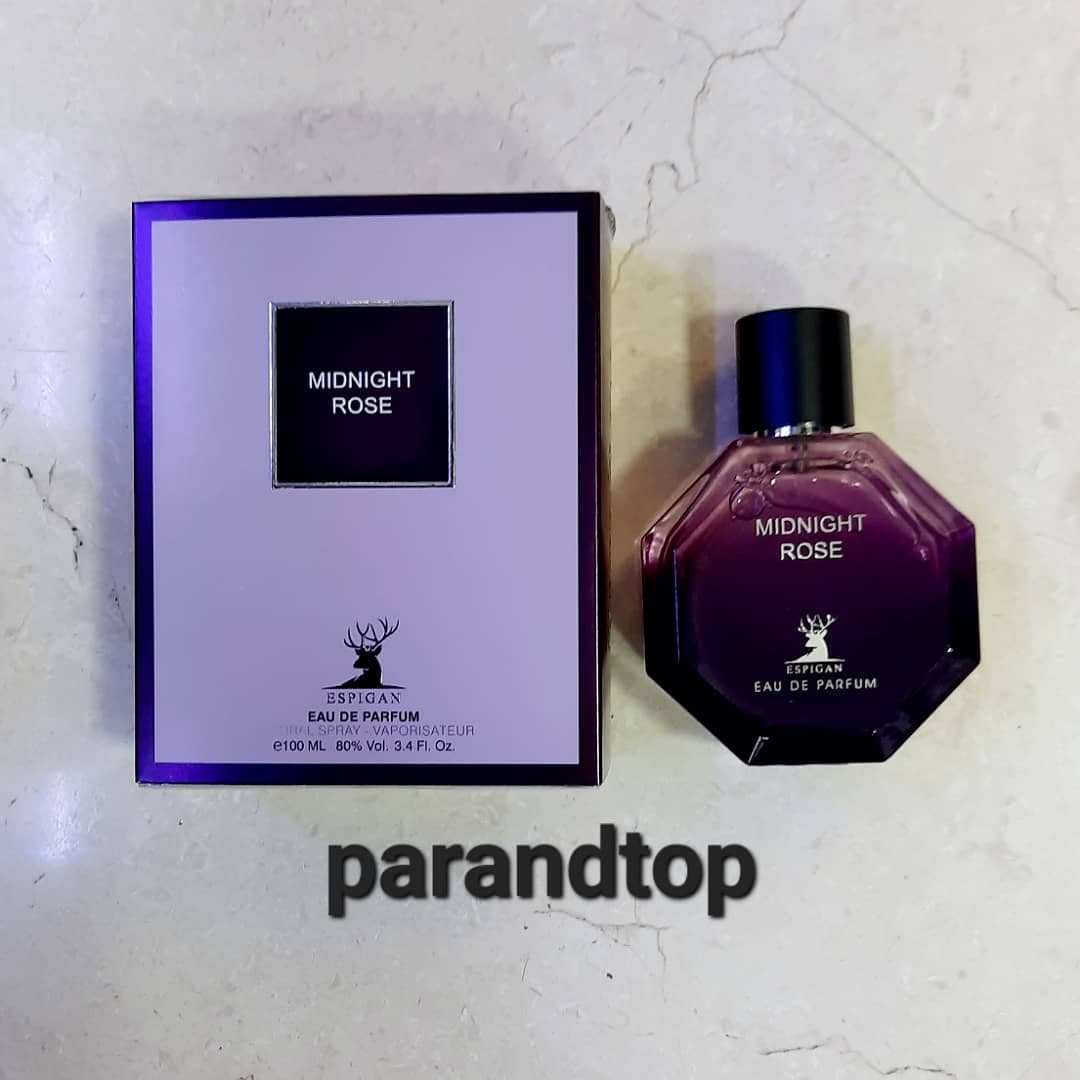 ادکلن اسپیگان مدل میدنایت رز ESPIGAN MIDNIGHT ROSE (حجم 100میل)