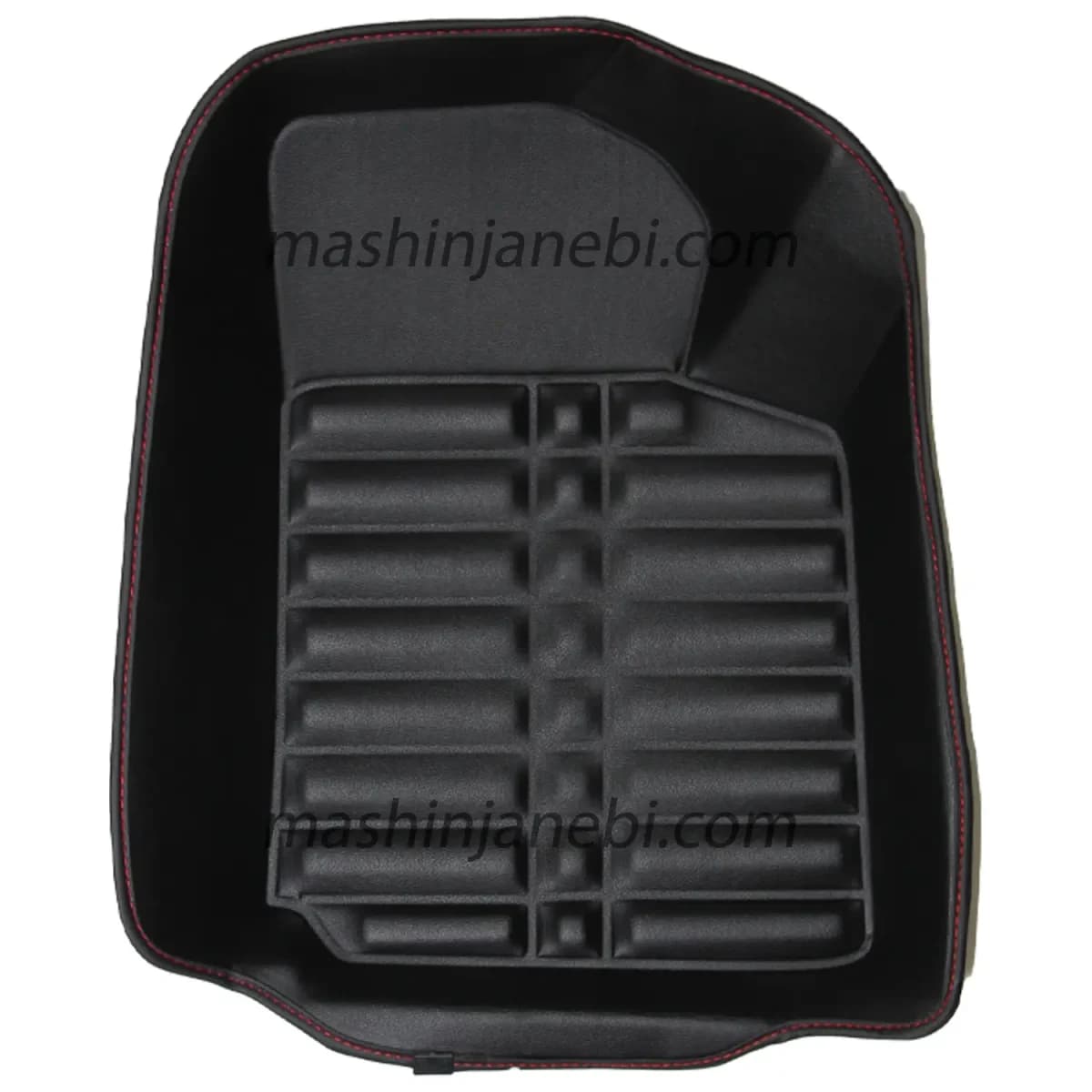 کفپوش 5 بعدی چرمی برلیانس H320 برند P.Z – زرشکی — تصویر ۴