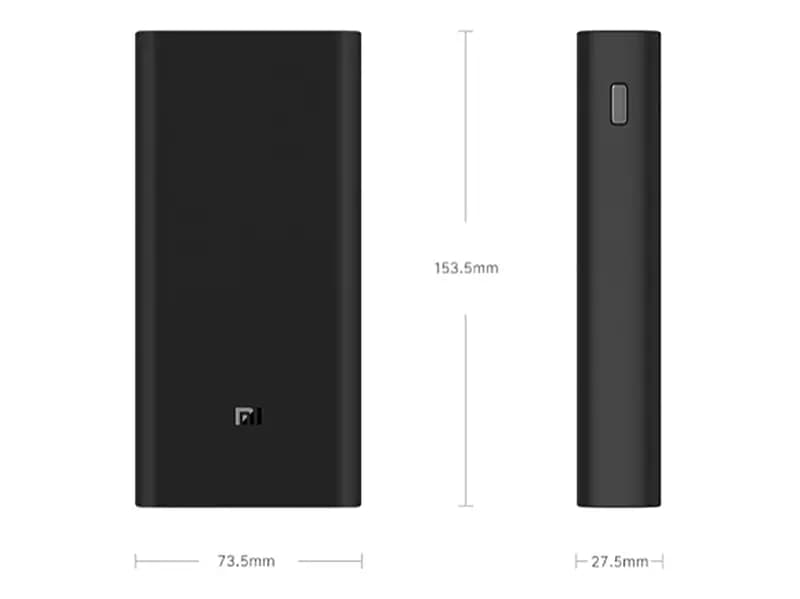 پاور بانک شیائومی ظرفیت 20000 میلی آمپر مدل PB2050SZM 50W (اورجینال) — تصویر ۵