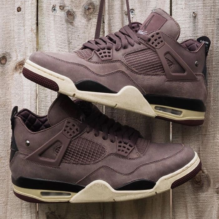 کتونی نایک ایر جردن 4 رترو قهوه ای Jordan 4 Retro
