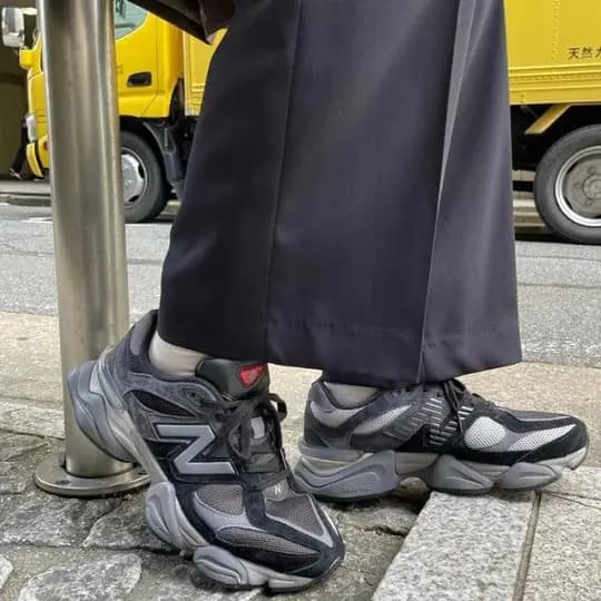 کتونی نیوبالانس 9060 مشکی New Balance — تصویر ۵