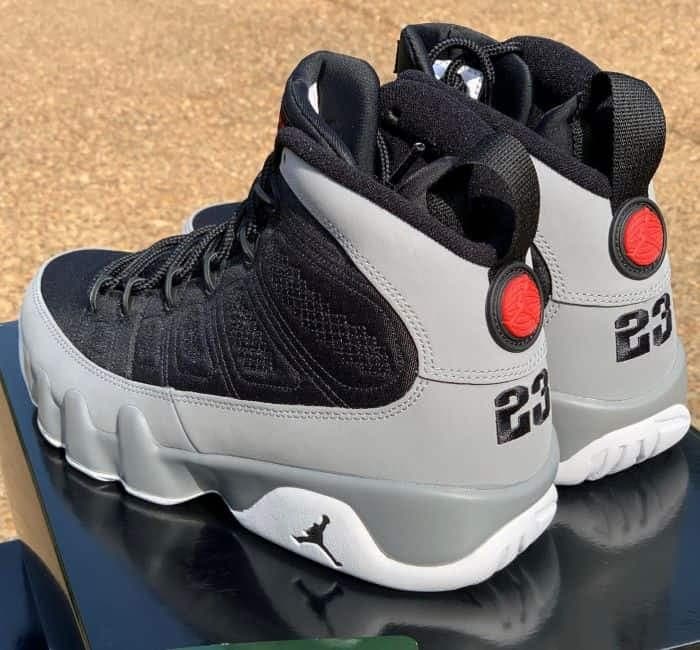 کتونی نایک ایر جردن 9 پارتیکل مشکی Air Jordan 9 — تصویر ۳