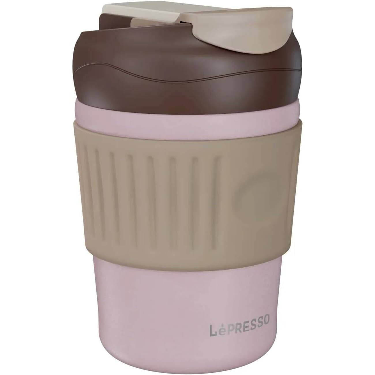 ماگ لپرسو Lepresso مدل LPPBCFFC دو درپوش 350 میلی لیتری