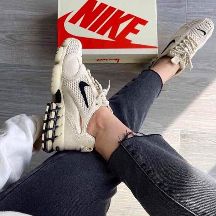 کتونی نایک ایر زوم استوسی Nike Air Zoom Spiridon Stussy Fossil — تصویر ۴