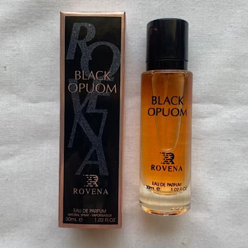 عطر روونا مدل بلک اپیوم ROVENA BLACK OPUOM (حجم 30میل)اماراتی اصلی