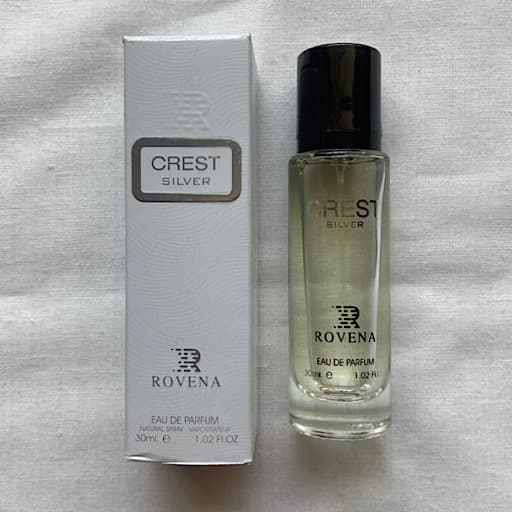 عطر روونا مدل کرست سیلور ROVENA CREST SILVER (حجم 30میل)اماراتی اصلی