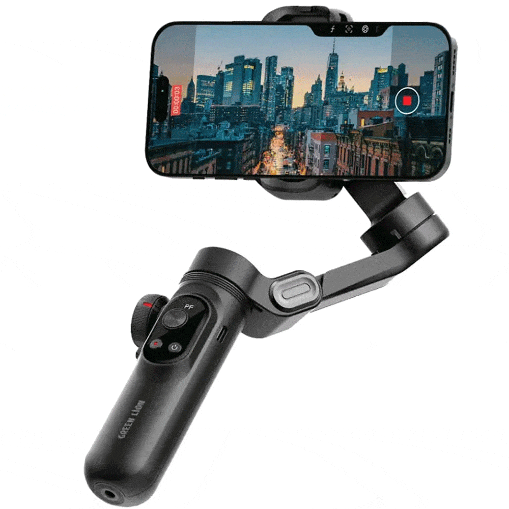 گیمبال و استابلایزر 3 محوره با ردیابی چهره هوشمند گرین لاین GXV-3 — تصویر ۵