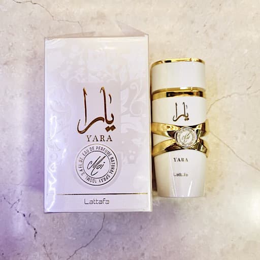 ادکلن لطافه مدل یارا سفید lattafa YARA Moi(حجم 100میل)اورجینال