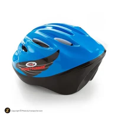 کلاه ایمنی اسکیت طرح استریت رانر 509 | آبی — تصویر ۴