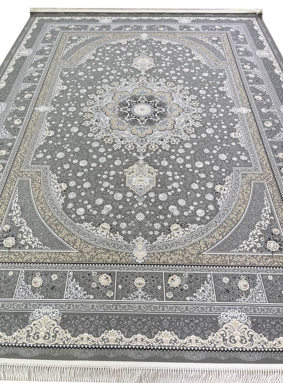 فرش طرح بوستان گل برجسته 1200 شانه تراکم 3600 کد 1054 — تصویر ۶