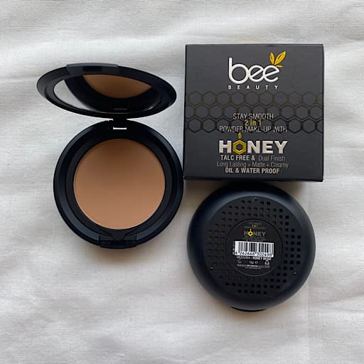 پنکیک بی بیوتی شماره مدیوم 4 bee beauty foundation powder mediumحجم10گرم