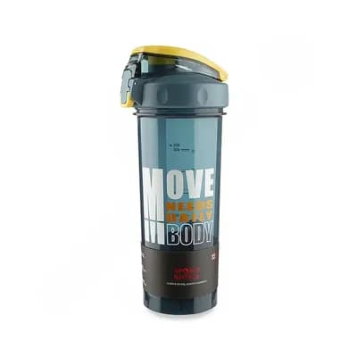 قمقمه شیکر 800cc نی دار MOVE BODY CHG ATH | آبی