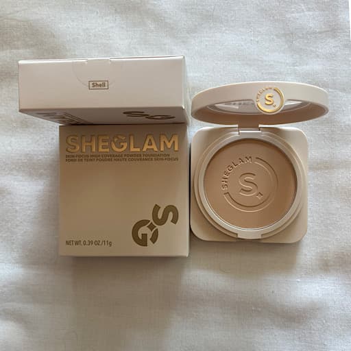 پنکیک شیگلم مدل شل sheglam powder foundation shellحجم11گرم — تصویر ۲