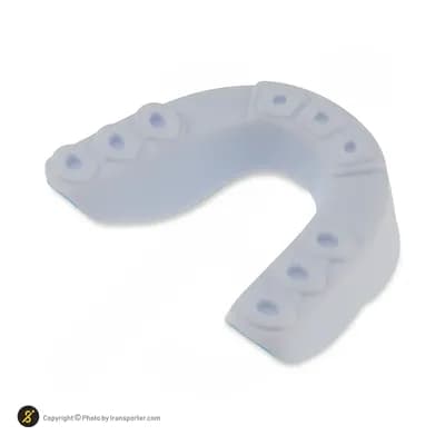 محافظ دندان لثه گیر بوکس پرو اسپرتز PS-01 BRS | آبي/سفيد — تصویر ۵