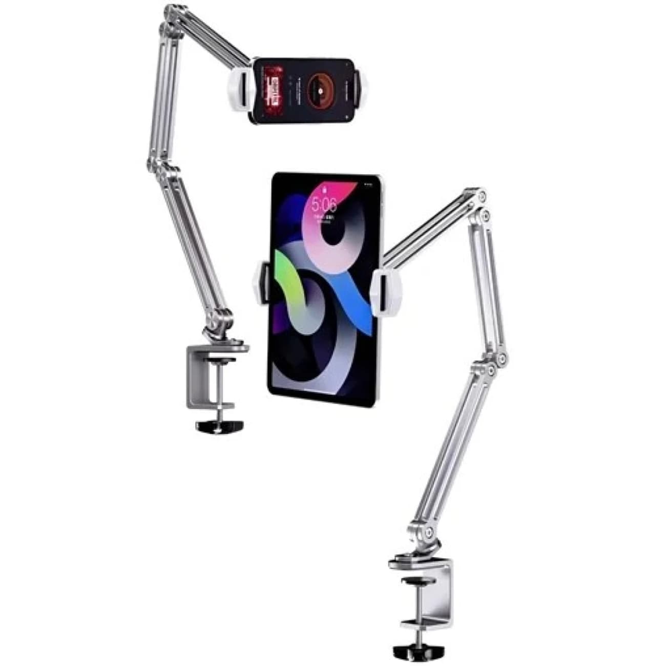 هولدر گوشی موبایل و تبلت قابل اتصال به لبه میز و تخت آرتاکو T01 — تصویر ۲