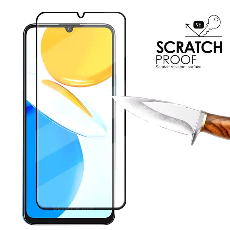 محافظ صفحه نمایش گلس تمام صفحه موبایل آنر HONOR X7