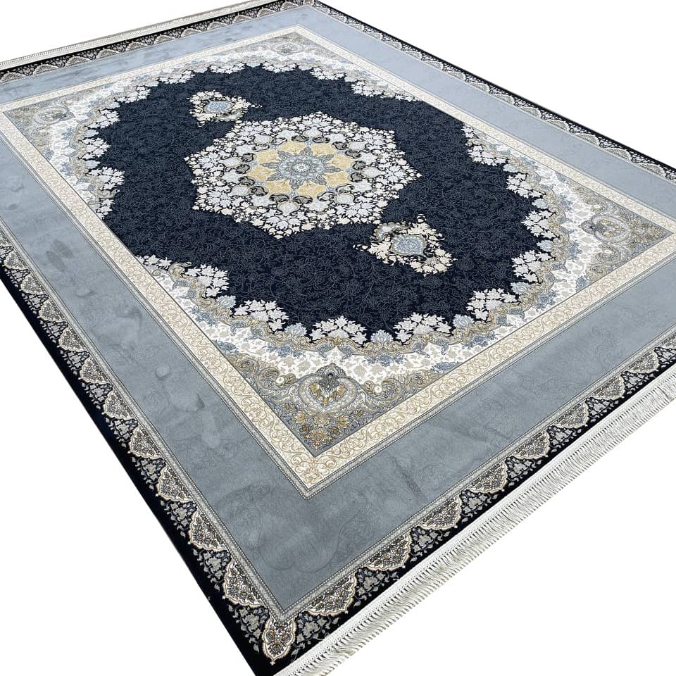 فرش طرح روناک 1200 شانه غیر برجسته کد 1750