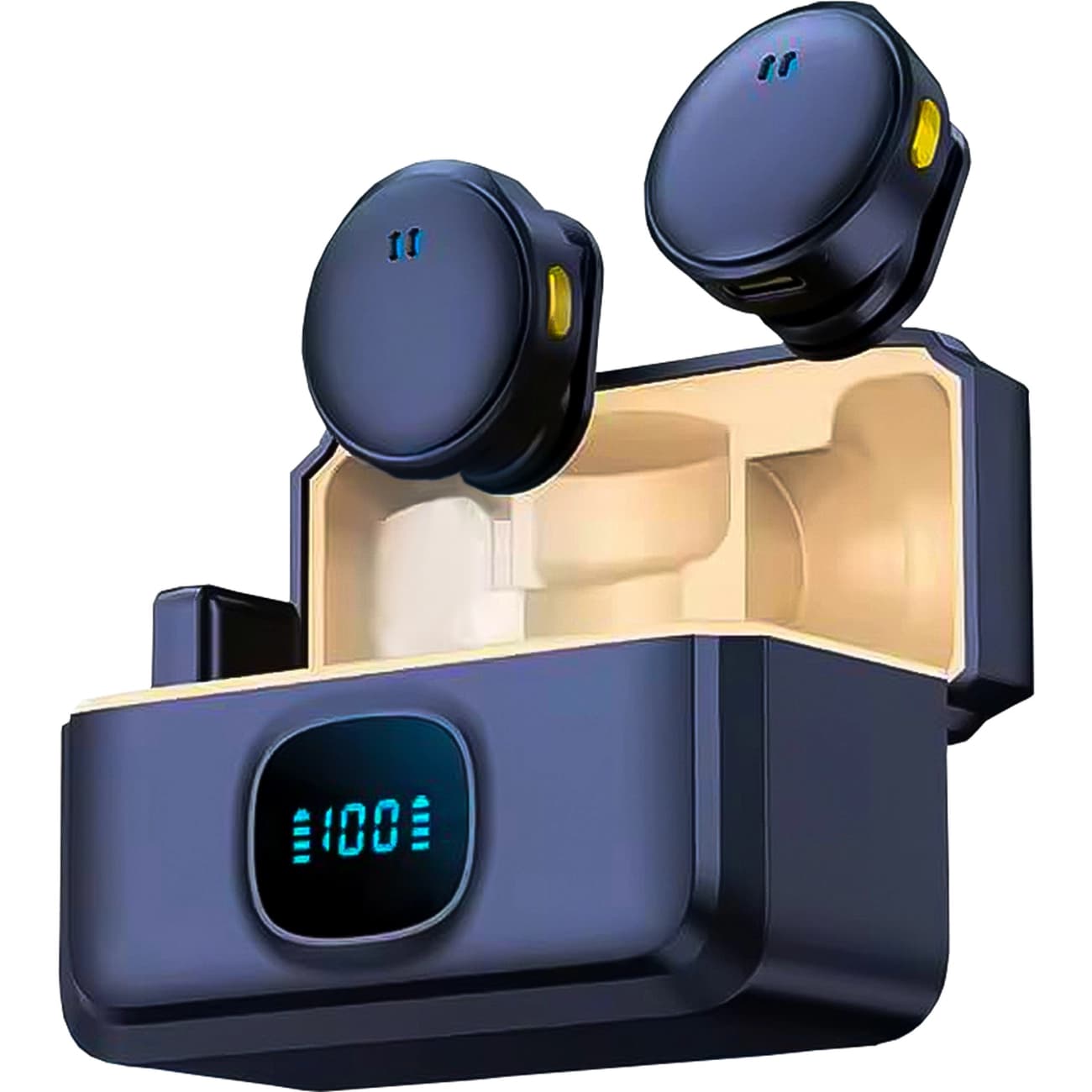 میکروفون یقه ای بی سیم مدل Wireless Microphone با درگاه تایپ سی — تصویر ۲