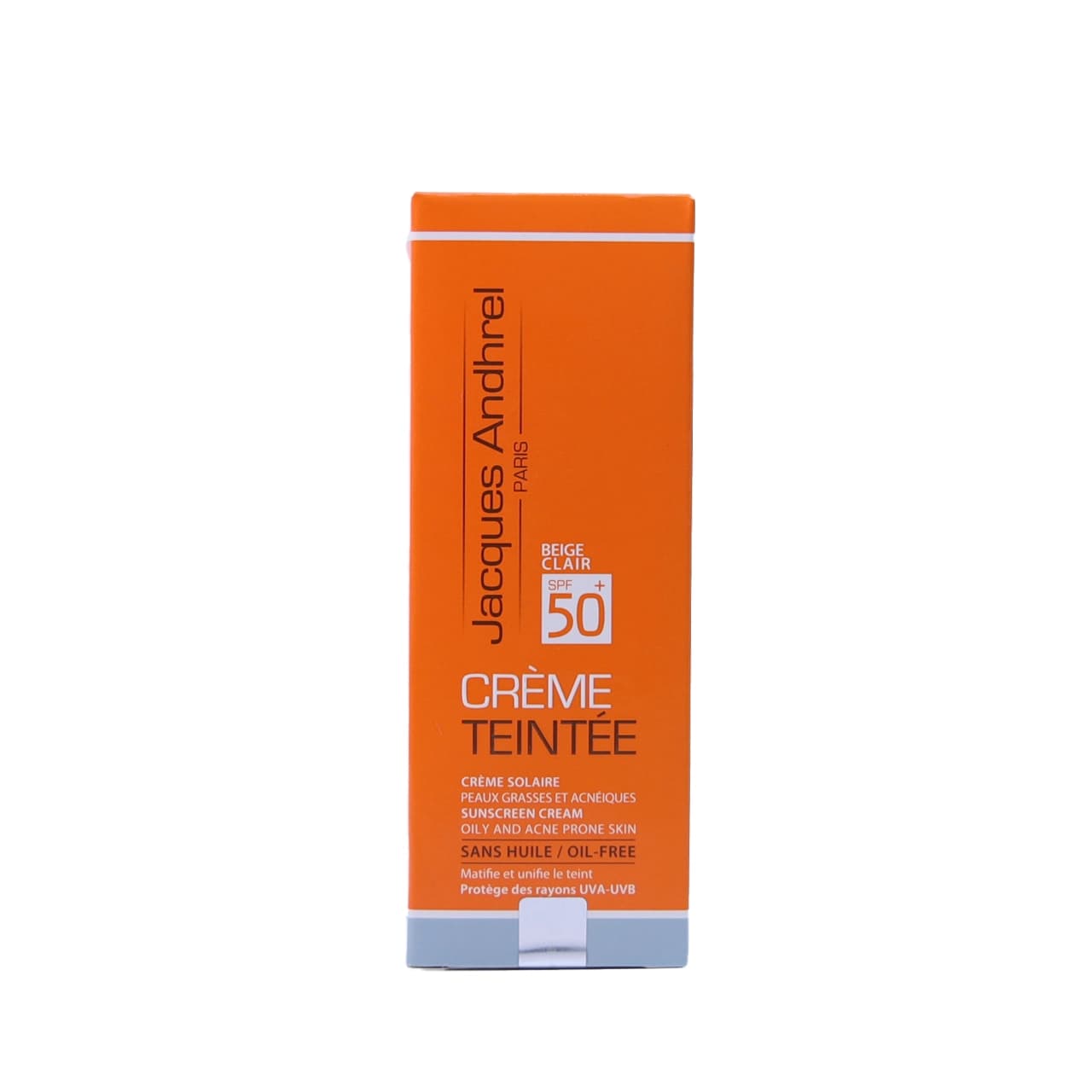 کرم ضدآفتاب SPF50 ژاک آندرل مناسب پوست چرب و مستعد آکنه 50 ميلی لیتر — تصویر ۲