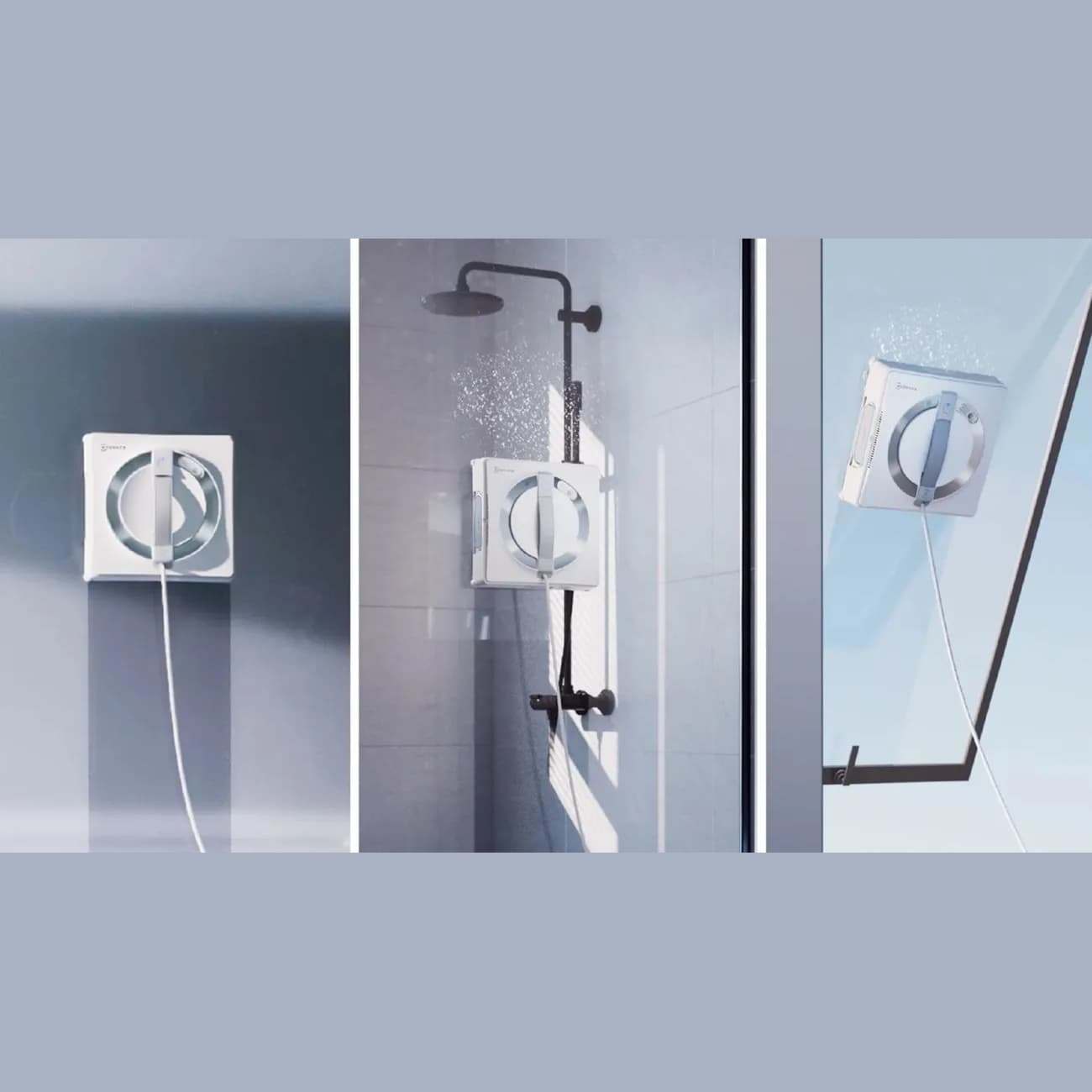 ربات شیشه پاک کن اکووکس ECOVACS مدل WG852-11 با مسیریابی هوشمند — تصویر ۵
