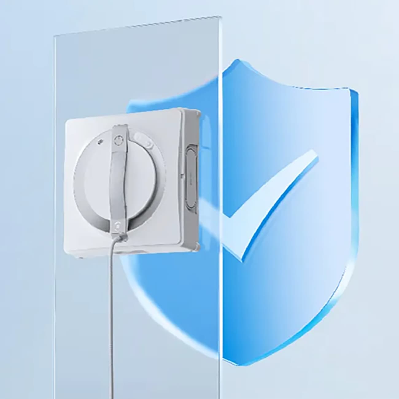 ربات شیشه پاک کن اکووکس ECOVACS مدل WG852-11 با مسیریابی هوشمند — تصویر ۷