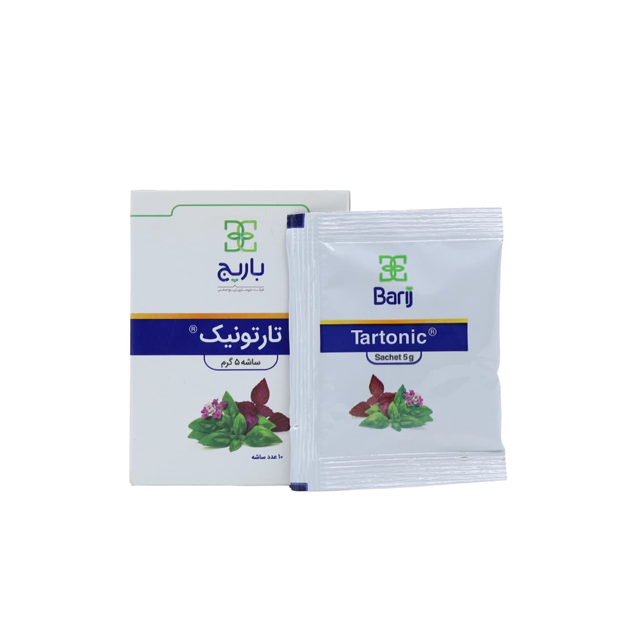 ساشه تارتونیک 5 گرم باریج اسانس 10 عدد — تصویر ۲