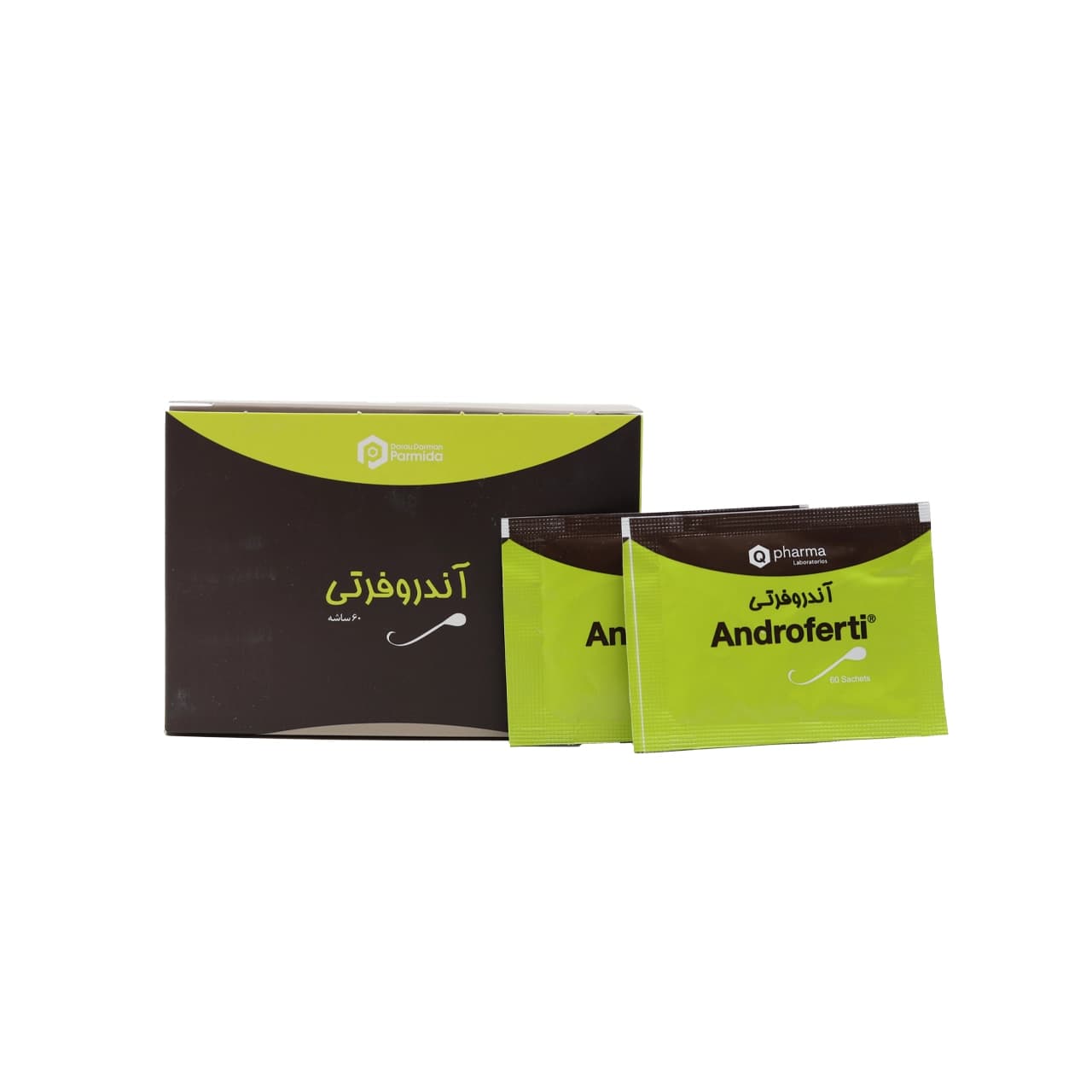 ساشه آندروفرتی کیو فارما 60 عدد