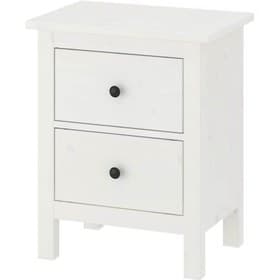 پاتختی دو کشو ایکیا مدل HEMNES