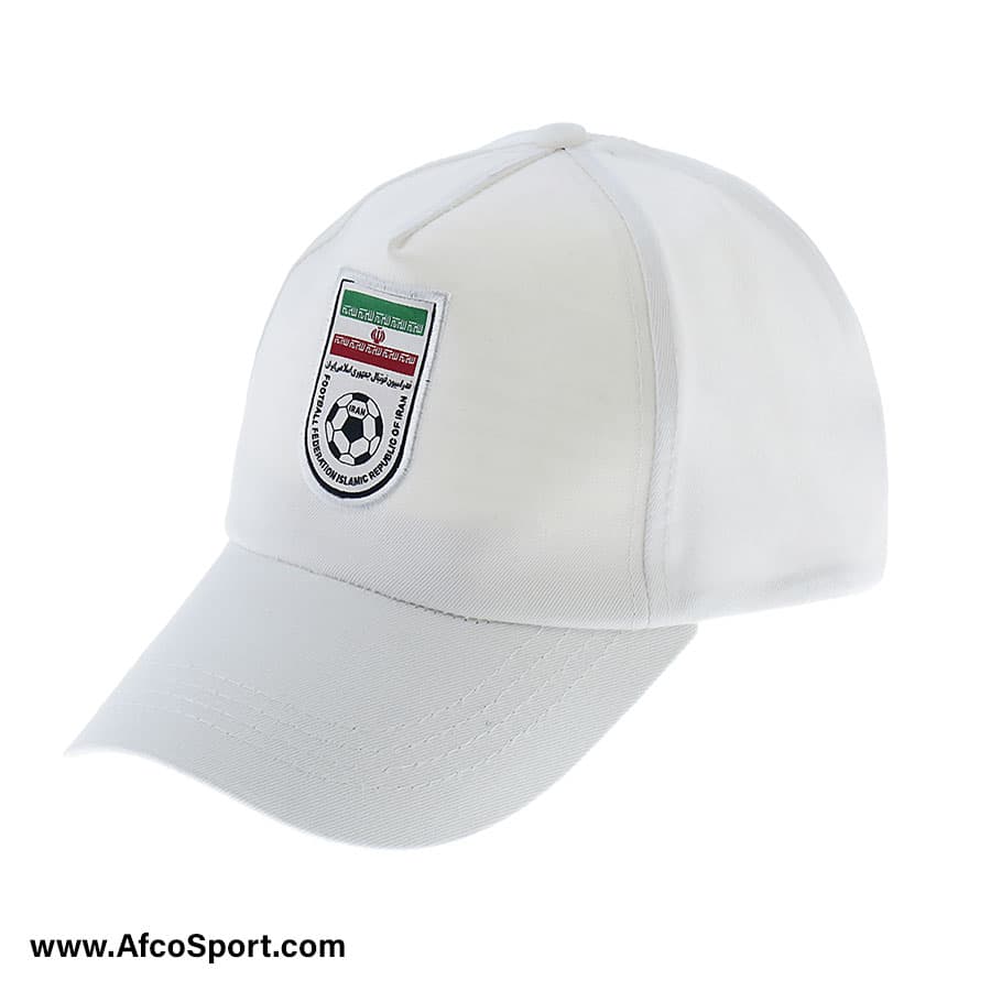 کلاه کپ هواداری تیم ملی ایران سفید
