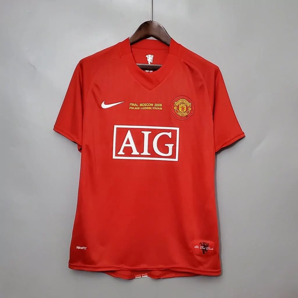 لباس کلاسیک لیگ قهرمانان منچستر یونایتد 2007/08 — تصویر ۳