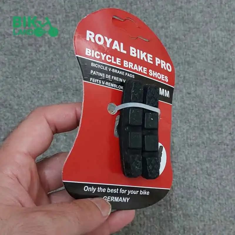 لنت ترمز دوچرخه برند ROYAL BIKE مدل آلنی طرح تایوان — تصویر ۴
