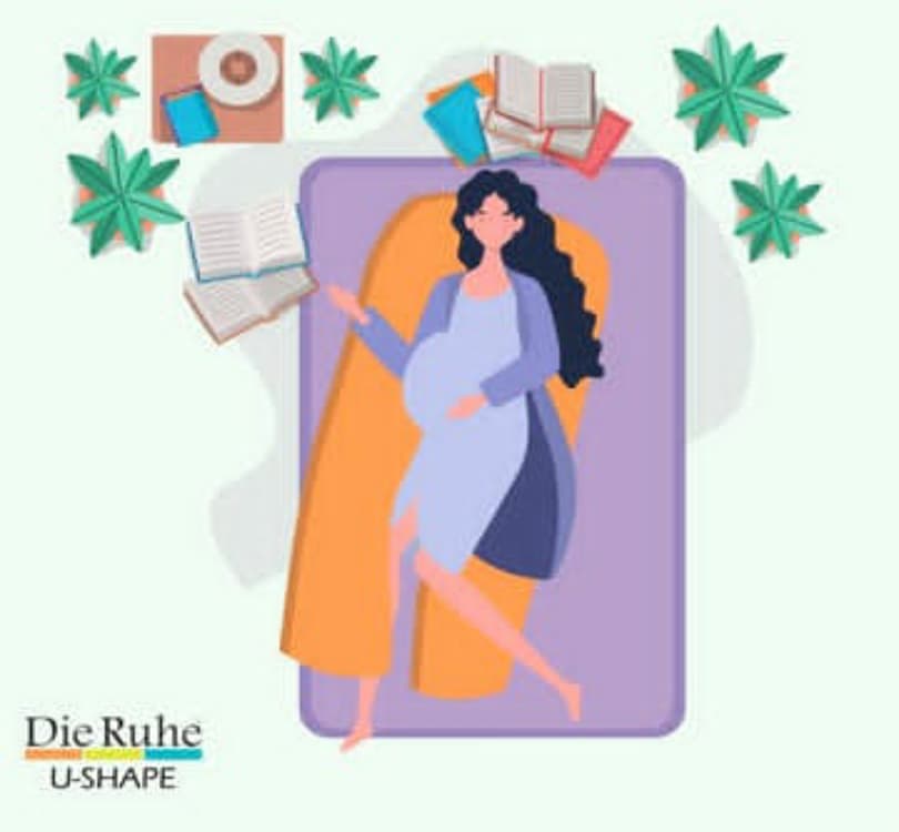 بالش بارداری U شکل دی روحه Die Ruhe — تصویر ۴