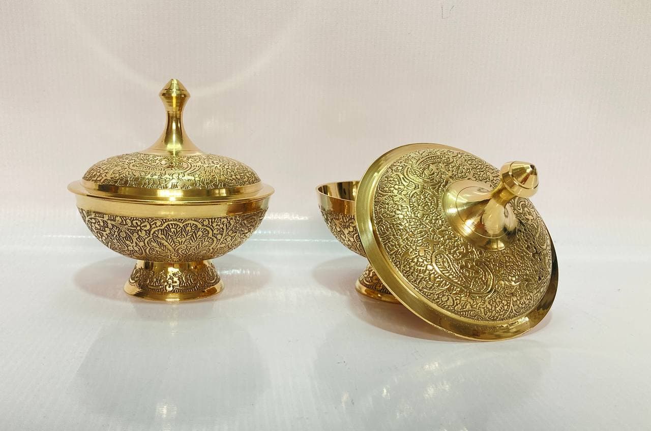 قندان هندی رینگ پایه کار شده