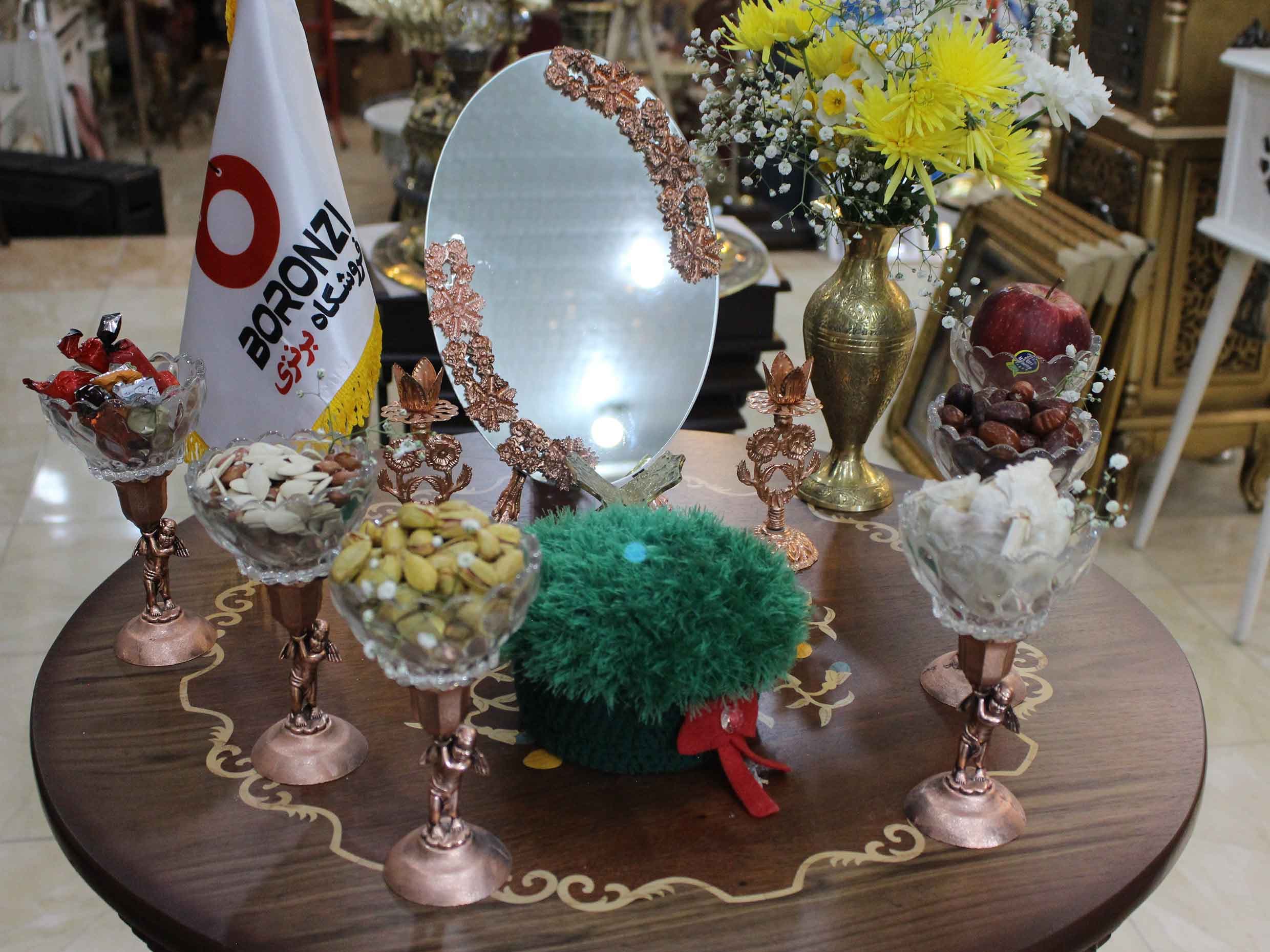 هفت سین برنزی 1402 طرح 6