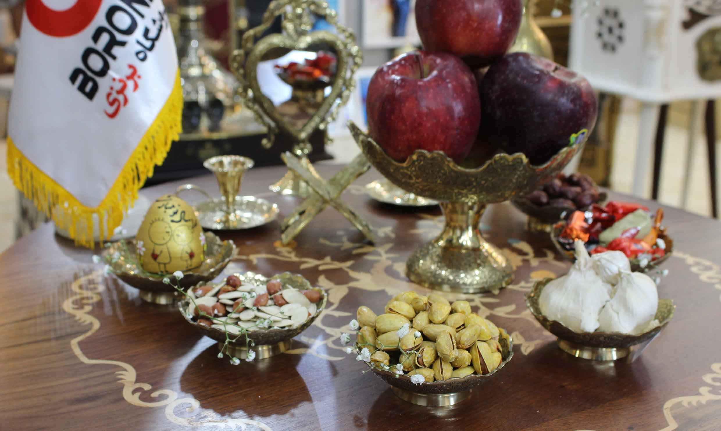 هفت سین برنزی 1402 طرح 7