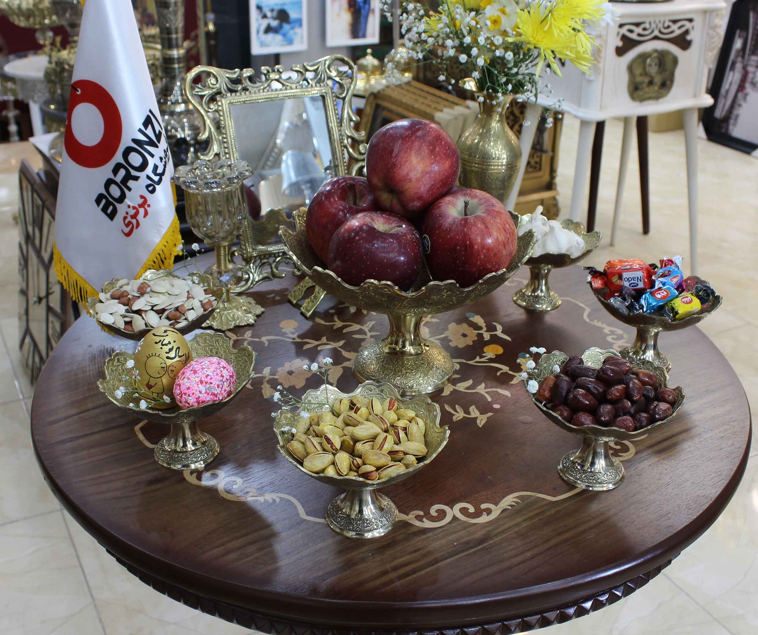 هفت سین برنزی 1402 طرح 8