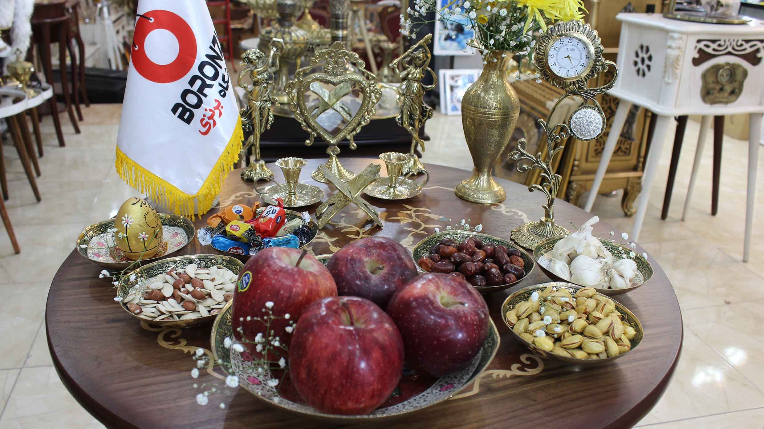 هفت سین برنزی 1402 طرح 12