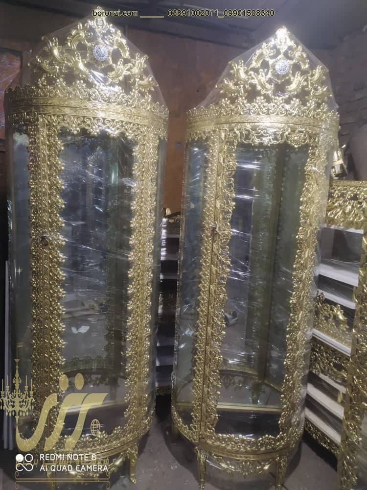 بوفه خم طرح برنز تسمه نقلی