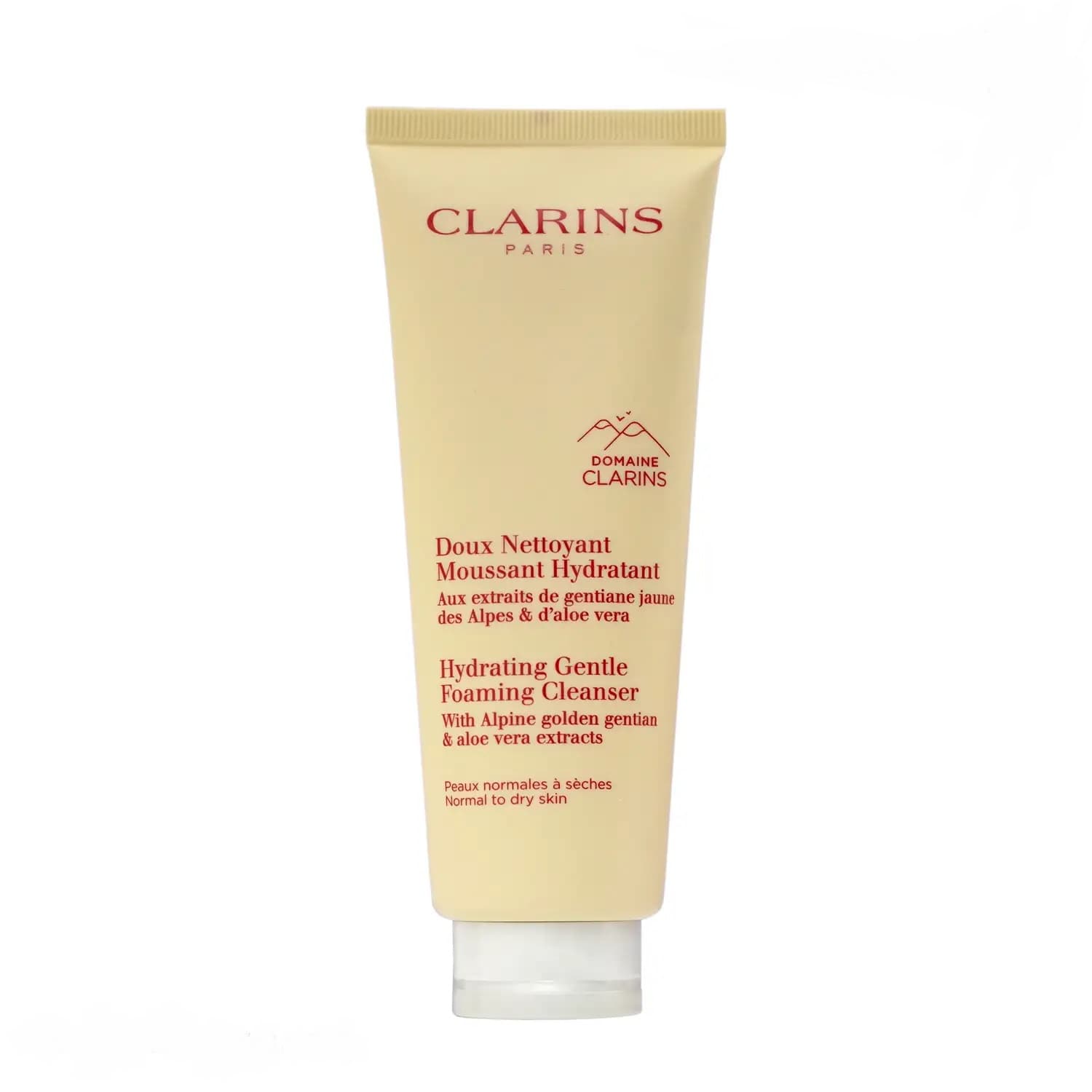 فوم شستشو پوست نرمال تا خشک کلارنس مدل Alpine Herbs حجم 125 میل