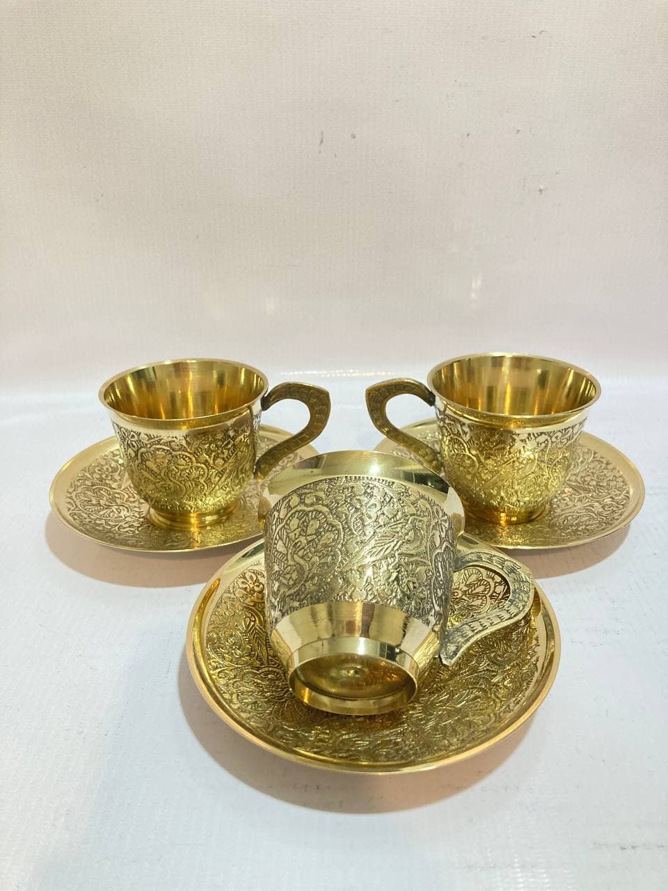 فنجان نعلبکی هندی طرح جدید طاووس