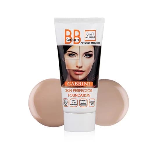 بی بی کرم 8 در 1 گابرینی GABRINI اصل ترکیه با SPF 15 حجم 50 میل — تصویر ۴