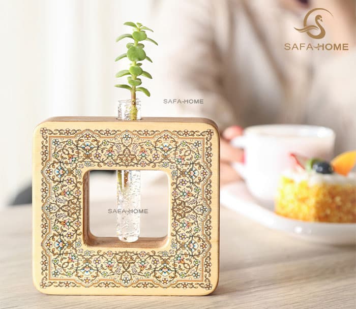 گلدان دکوری راکورد طرح ترنج
