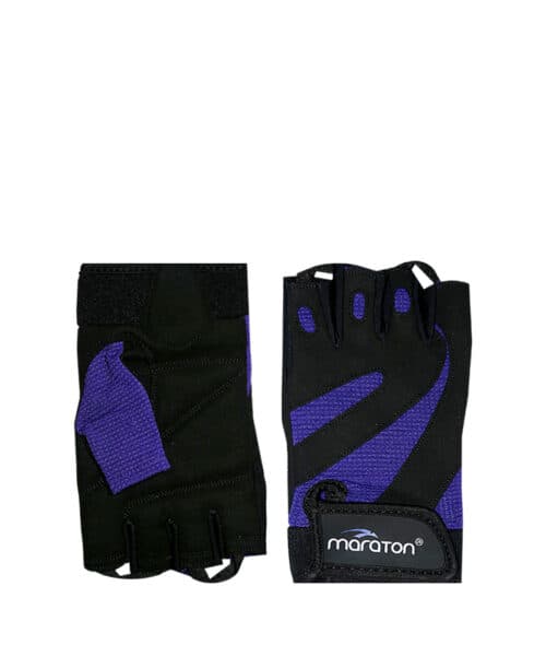 دستکش بدنسازی maraton مدل PURPLE