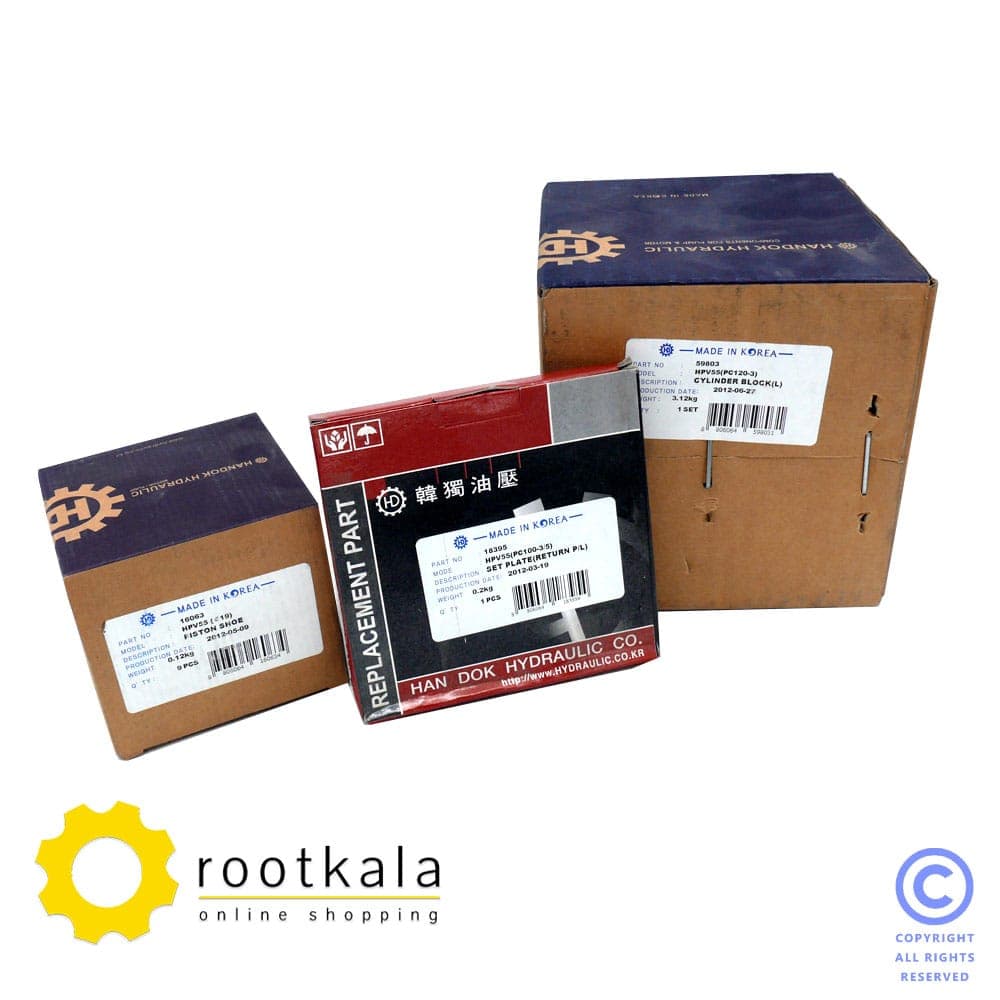 روتاری گروپ پمپ هیدرولیک بیل مکانیکی کوماتسو PW150 — تصویر ۳