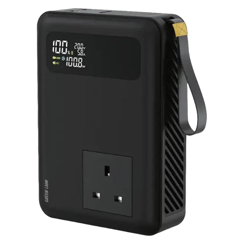 پاوربانک 30000 میلی آمپر و 270 وات گرین لاین مدل Green lion Vault GNPVU270W30BK — تصویر ۴