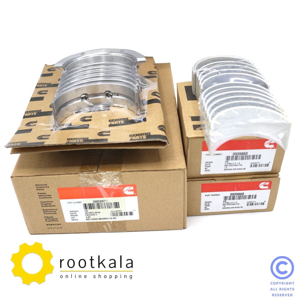 یاتاقان ثابت و متحرک بیل مکانیکی کوماتسو سایز (0.25) PC200-6-7